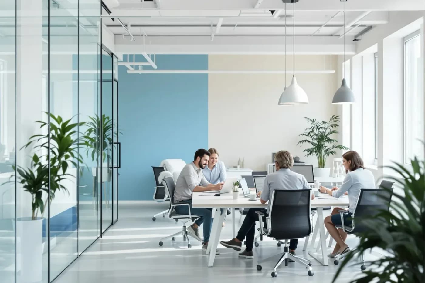 Şirket değerleme ve danışmanlık — profesyonel çalışma alanı, toplantı masası Ankara